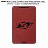 ATEEZ THE WORLD EP.FIN БУДЕТ Фан-подпись InterAsia Фотокарточка с благотворительным мероприятием KPOP