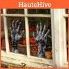 Horror Arm Halloween Uv Static Glass Window Display Home Decor Stickers Wall