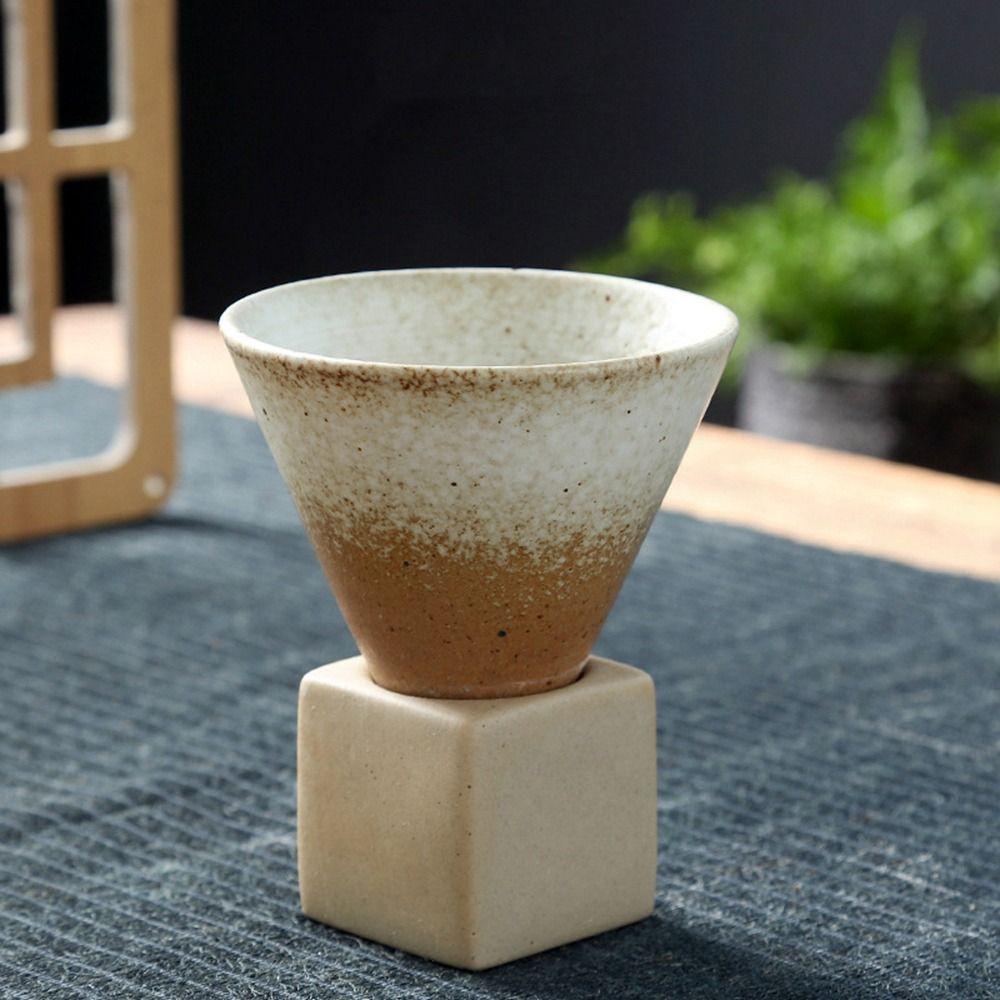 Creative Porcelain Ceramic Pottery Retro Coffee Mug Drinkware Tea Cup Cappuccino Latte Espresso