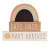 Celebrations Petit Cheri Countdown Days Until Baby Arrives Plaque