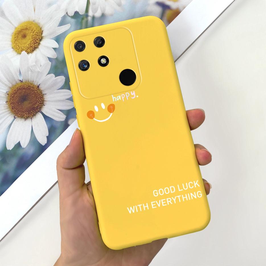 Чехол для Realme Narzo 50A RMX3430 Милый мультяшный чехол Мягкий силиконовый чехол для телефона Для Realme Narzo 50i Narzo50A Prime Fundas Coque