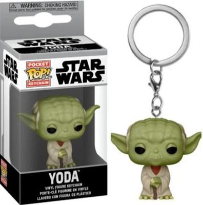 Брелоки FUNKO POP Star Wars Yoda для детей, коллекционные брелоки, фигурки Pop, игрушки для детей, подарок