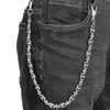 Готическая панк-скелетная поясная цепь для женщин и мужчин, хип-хоп, рок, металлическая цепь для брюк, цепь для украшения джинсов, подарки