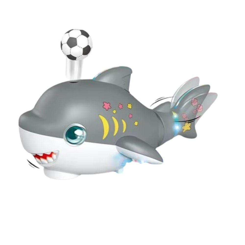 Portable Floating Ball Blowing Toy Mini Sensory Baby Toy Electric Swivel Shark Toy  Montessori Toy