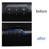 Headlight Switch Control Frame Cover For Hyundai Elantra - Bright Blue