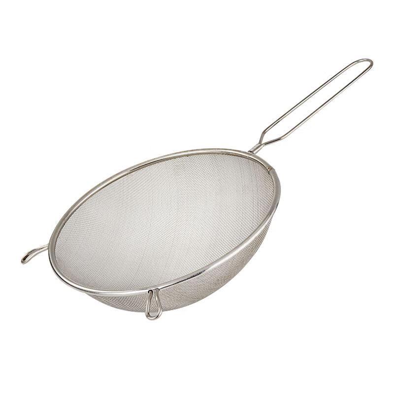 ROYUGO Stainless Steel 18-Mesh Double-Handled Strainer