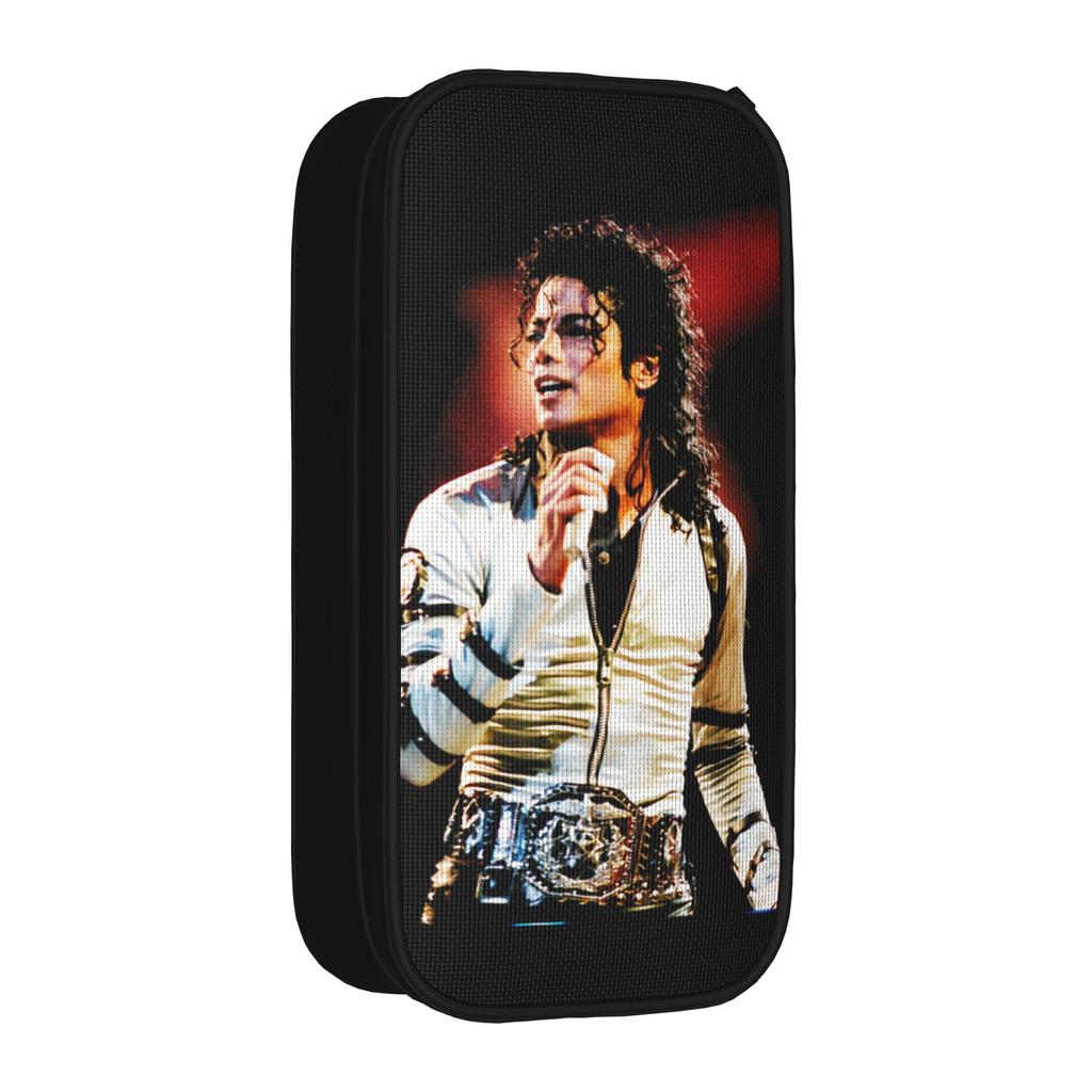 MJ Pop King Пеналы Модные M-Michaels Пенал Студенческий Большой Хранение Студенты Школьный На Молнии Пенал