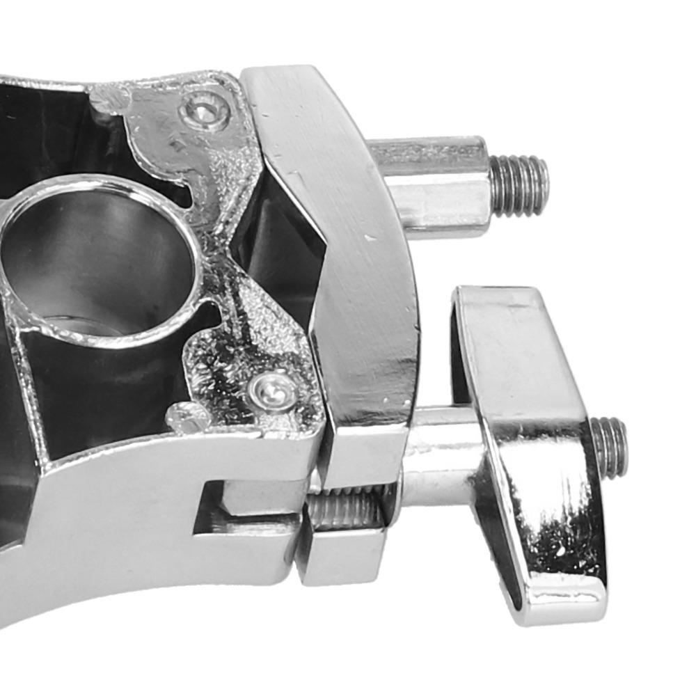 Metal Drum Mount Bracket Silver Color Drum Set Extension Clip Percussion Mounting Bracket For Drum