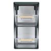 Tea Bag Storage Box Separate Storage Large Opening Beautiful Tea Bag Organizer for Capsules Coffee