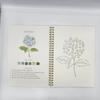 WTEMPO Акварельный блокнот для начинающих Спиральный скетчбук для рисования и художественной практики Прочные книги на спиральном переплете