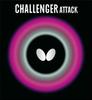 Butterfly Накладка для настольного тенниса Challenger ATTACK Стол Мягкая Высокая эластичность 00180 Красный Средний (Вращение)