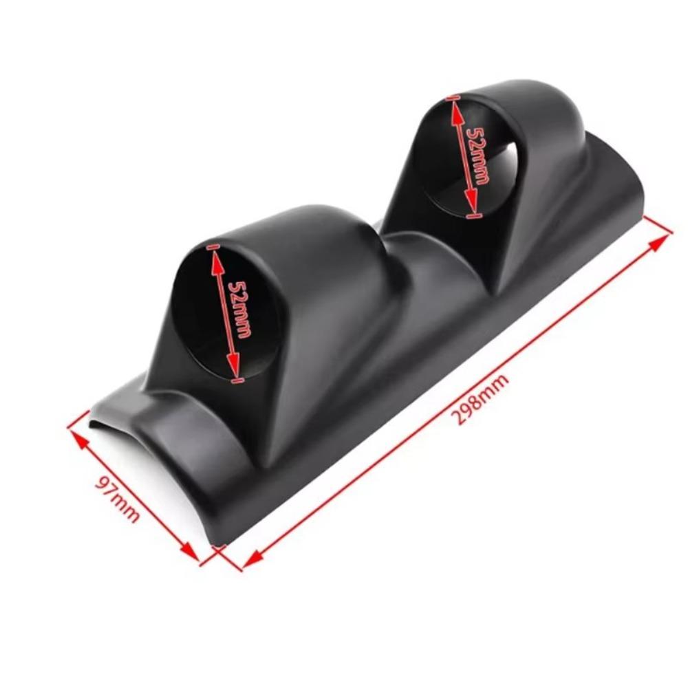 Single/Double Hole Instrument Meter Rack ABS Car Auto Accessories for Left/Right Hand Drive