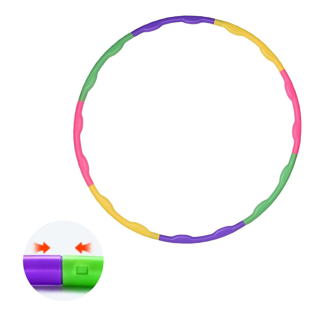 Hula Hoop for Children, 8 Knots, Diameter 63cm, Hula Hoop,