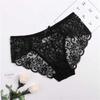 Ladies Sexy  Underwear Mid-Waist Lace Briefs Sexy Panties