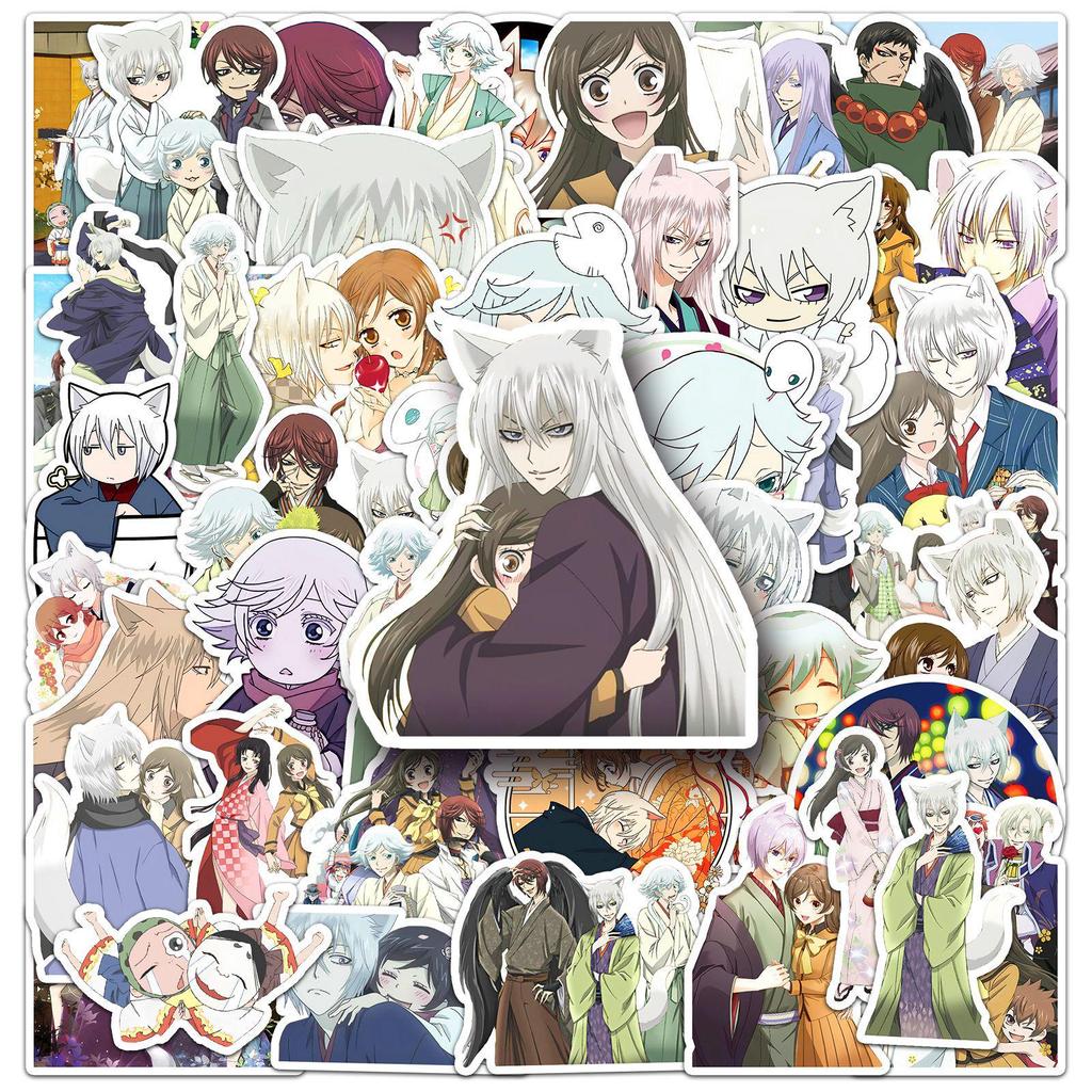 50 Энергичных Девушек Kamisama Kiss Аниме Водонепроницаемые Наклейки для Ноутбуков, Чемоданов, Кружек и Блокнотов