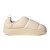 Adidas PUFFYLETTE J Abrasion Resistant Low top Casual Shoes Cream Apricot Unisex Kids' IG7707