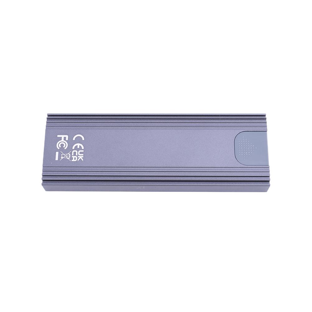 Адаптер корпуса M.2 NVME SATA Dual Protocol SSD, корпус M.2 SSD без инструментов, корпус твердотельного накопителя для NVME PCIE NGFF SATA SSD