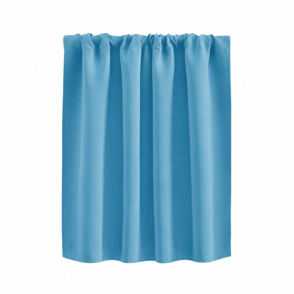 1PC Washable Short Blackout Curtains 76×60CM Partition Curtain Durable Kitchen Curtain Multipurpose