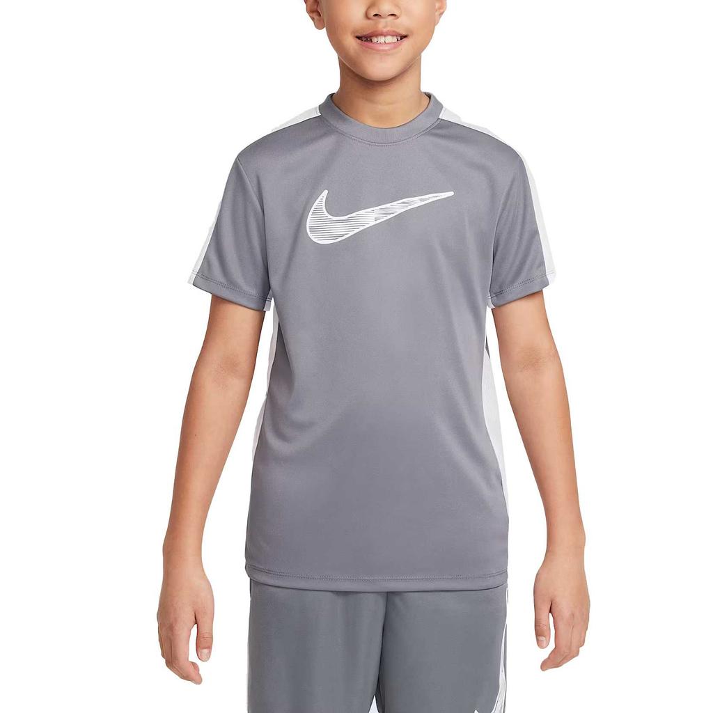Nike Футболка Dri Fit Trophy23 Дымчато-серый Подростковая HF8079-085