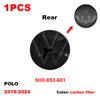 rsq1 VW Car Styling Front Logo Grille Badge Trunk Badge Car Replacement Accessories For Volkswagen Polo 2019 2020 2021 2022 2023 2024