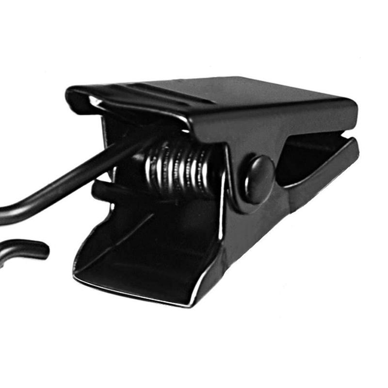 100 шт., сверхмощные зажимы для штор с зажимом, металлические зажимы для штор, крючки для драпировок