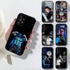 Чехол для телефона Rapper Blessd для Samsung Galaxy A13, 21s, 22, 31, 32, 52, 53, 71, 80, A91, Мягкий черный корпус