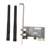 Wireless PCIE WiFi Adapter 300Mbps 2.4GHz High Performance Computer Network Card with 2 Antenna for WINS 7 8 10 11