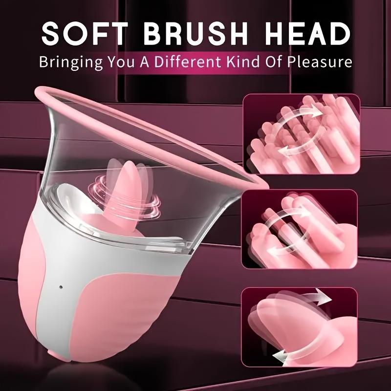 Присоски для сосков Сосущий стимулятор Массажер для женщин Вибратор для груди Вращающийся вакуумный насос Присоска Секс-игрушка Женский мастурбатор