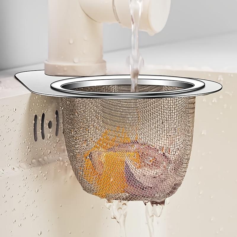 Kitchen Sink Dedicated Swan Drain Basket, Stainless Steel Hanging Drain Rack, Dry Wet Separation Hook, Garbage Filter Basket