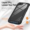 (Black) Simple Phone Case For iPhone15 14 13 12 11 7 8 Plus Pro Max with Wireless Charging