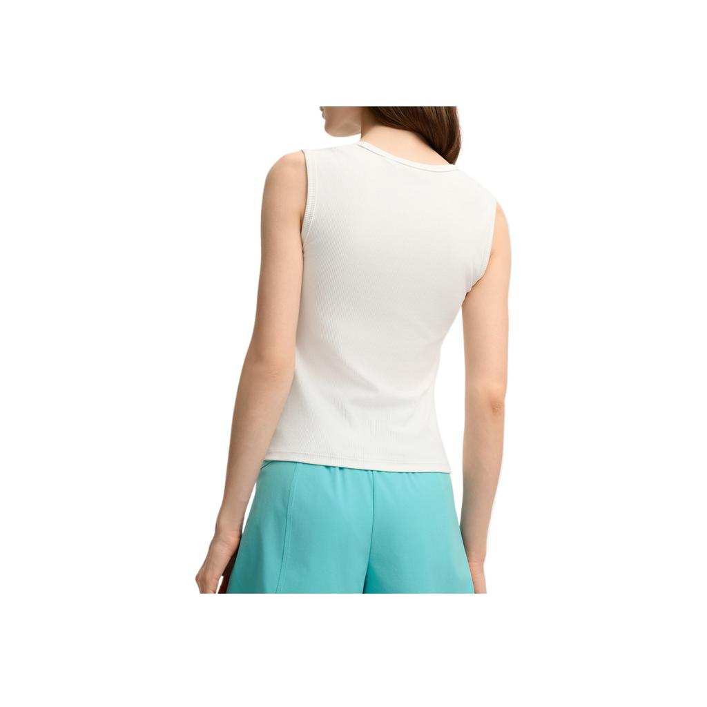 Fila Наследие Мода Повседневный Универсальный Приятный к коже Мягкий Удобный Спортивный Майка Женские Топы F11W538111F-WT