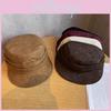 Suede Beret Vintage Hat Short Brim Newsboy Cap For Street Style And Use Daily