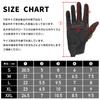 ROCKBROS Motorcycle Gloves for Spring and Mesh Smartphone for and and Size Summer, Protector, Compatible, Shockproof, Breathable, Non-Slip,