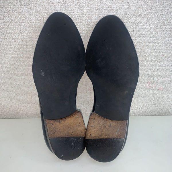 Made In Italy Cesare Paciotti Vintage Slip-On Business Shoes Size 8.5 27.0cm(USED)