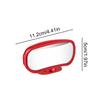 2x Car Auxiliary Blind Spot Convex Mirror Rear View Adjustable Wide Angle Mirror