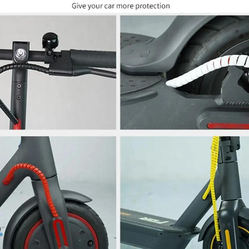 Устройство для намотки проводов и кабелей скутера, Защитный провод, Скрытый провод тормоза, 1 м+цветов на выбор, Удобный и практичный