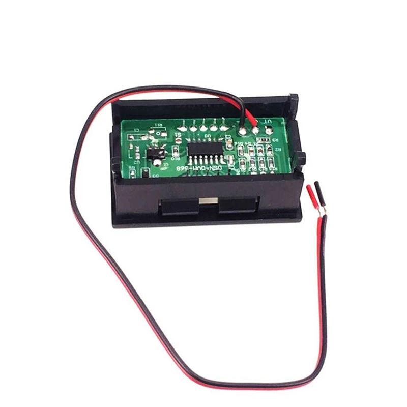 0.56 In Digital Voltmeter Ammeter Dc Panel Amp Volt Voltage Current Meter Tester