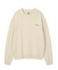WACKY WILLY Basic Cable Knit Pullover Cream