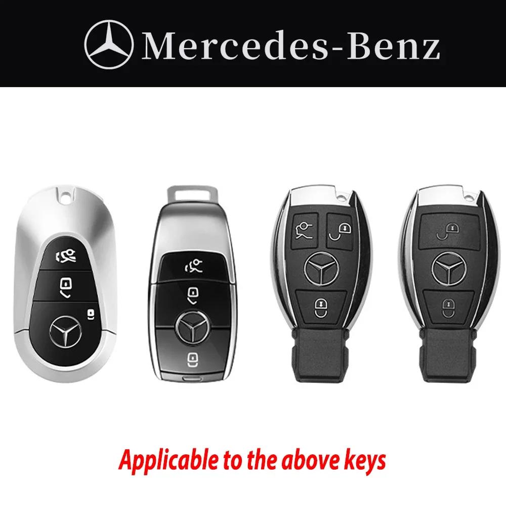 2025 Горячий Для Mercedes Benz Сплавной Автомобильный Умный Ключ Чехол Оболочка для Mercedes Benz A B C E GL S GLA GLK CLS Класса AMG W204 W205 W