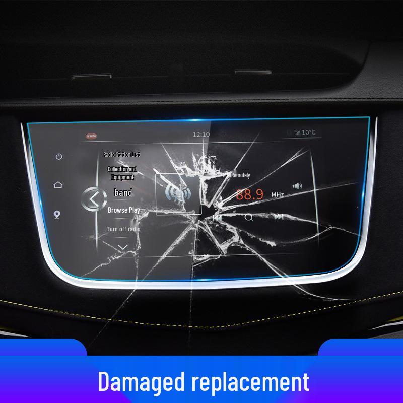 Подходящая защитная пленка из закаленного стекла для навигационного экрана SWM X7, G01, G05 и модификации Iron Man X3.