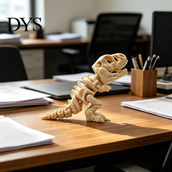 Фигурка скелета динозавра 3D-печатная фигурка костей динозавра Мини-игрушка с подвижными частями для игры в песке, науки, вечеринки, сувениры, пазл