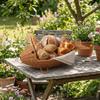 Fish Shape Hand Woven Fruit Basket Plastic Woven Storage Basket Drain Basket  Kitchen Storage