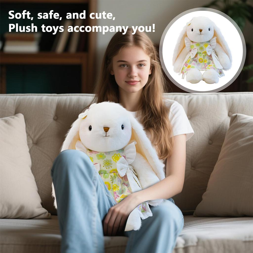 55 см Милая Плюшевая Игрушка, Безопасная и Обнимательная, Идеально Подходит для Детей, Малышей и Взрослых, Идеальный Подарок на День Рождения, Праздник, Украшение Дома