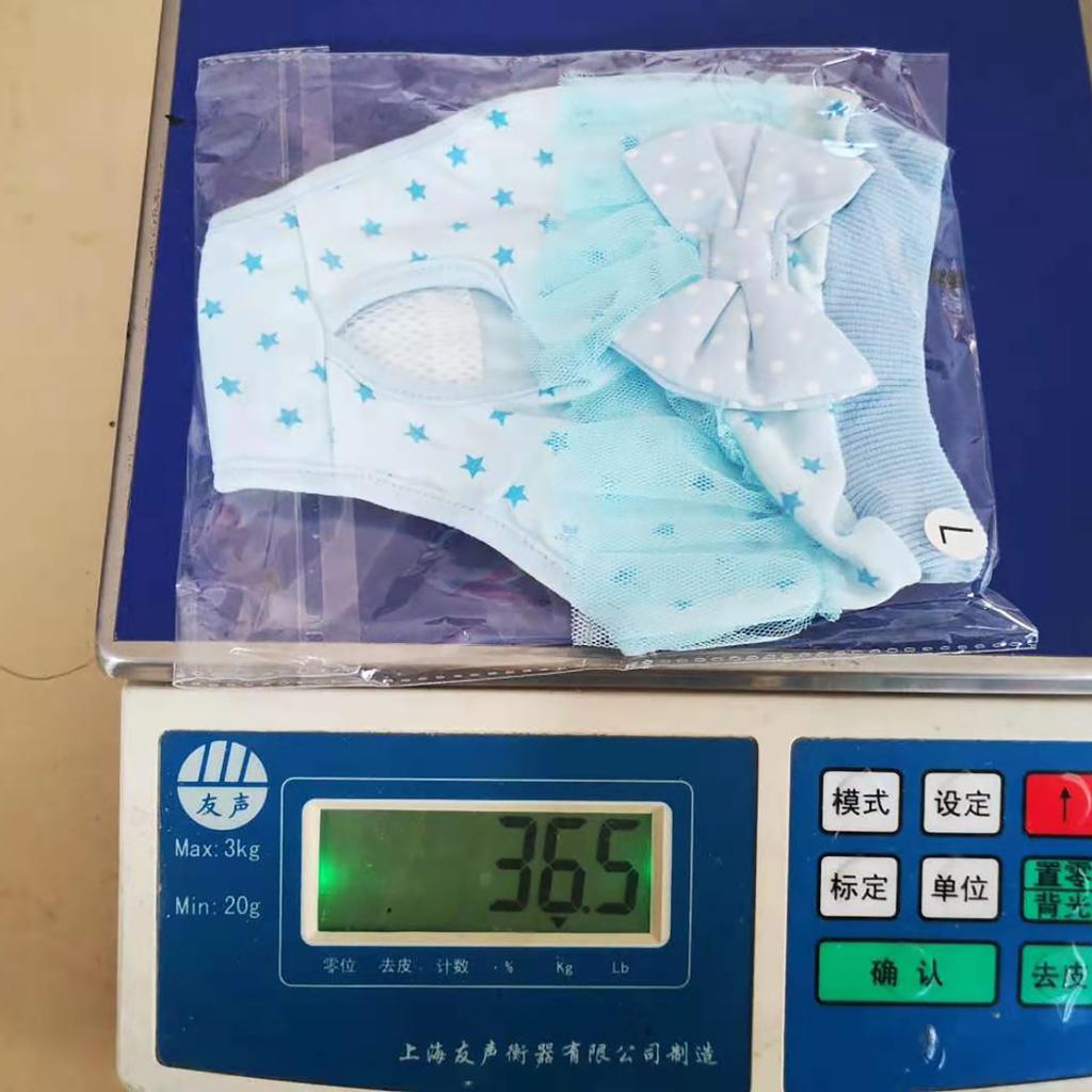Pet Physiological Pants Lace Mesh Princess Menstrual Pants Underwear