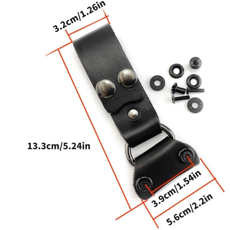 Премиальные кожаные ножны с клипсой для ремня, держатель для лопаток для ремня для улицы для профессионального ношения инструментов