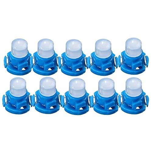 Oikabio 10 шт. Лампа подсветки приборной панели автомобиля T4.2 COB Автомобильная клиновидная лампа приборной панели DC12V