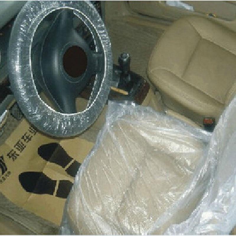 3 шт./компл. одноразовые чехлы для автомобильных сидений, защитный чехол для косметического ремонта, водонепроницаемый, для ухода, очистки, универсальный протектор для автомобильных сидений