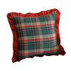 Machine Washable Plaid Cushion Cover Christmas Cushion Case  Dining Chair Bay Window