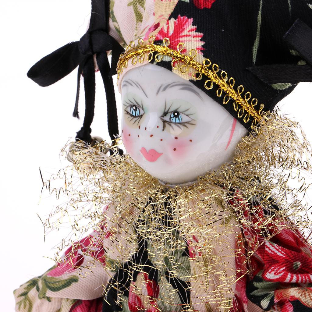 6-дюймовые итальянские куклы, фарфоровые фигурки клоунов, художественные изделия, подходящие для подарка на День святого Валентина, декора для рабочего стола