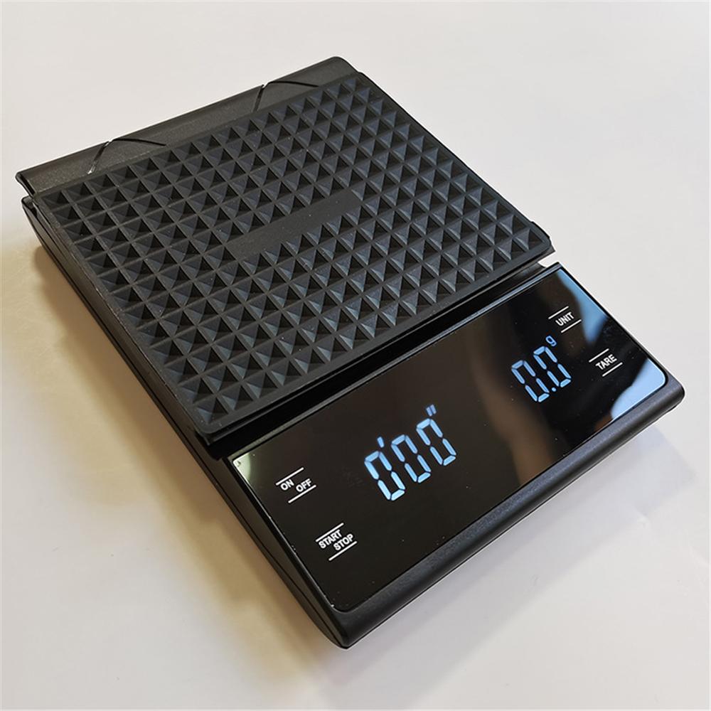 Kitchen Food Scale LED Digital Electronic Scale Precision Coffee Scale with Timer Household Baking Scale 3KG/0.1g